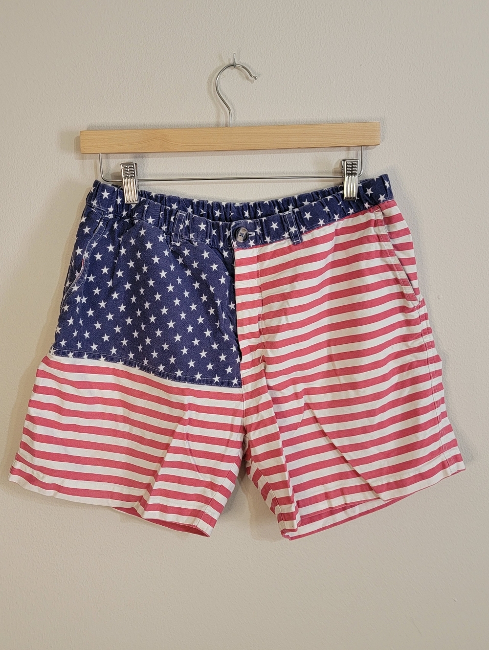 chubbies American-Flag Swim Trunks - Red, White & Blue